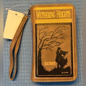 Wuthering Heights Book Wristlet/Wallet NWT